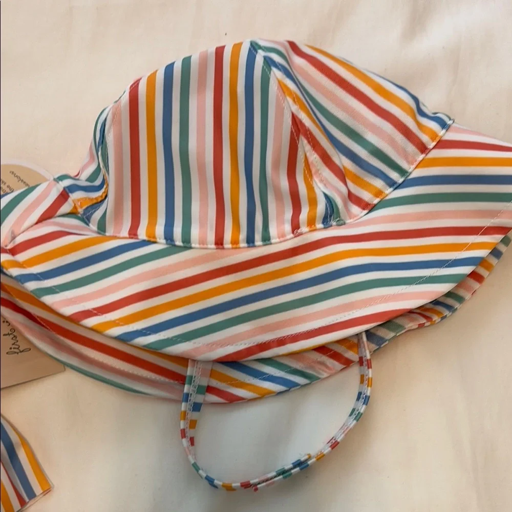 First Impressions Multicolor Striped Swimwear 24 months